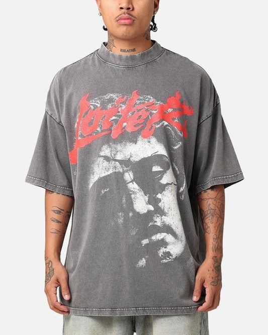 Loiter Search And Destroy Oversized Vintage T-Shirt Charcoal Trending Movie T shirt Vintage 90s T-shirt gift for Movie fans gift for him gift for her unisex T-shirt Urbanwear Shirt Casual Fabric
