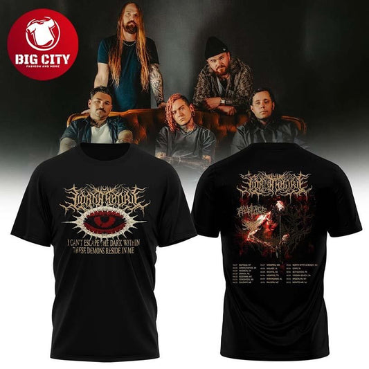 Lorna Shore 2026 North America Tour Deathcore Two Sided Shirt