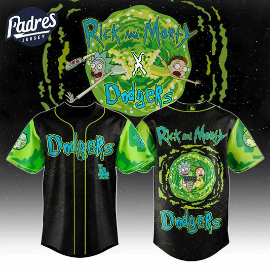 Los Angeles Dodgers Baseball Jersey x Rick and Morty 2025 - Padres Jersey Oasis: Elevate Your Baseball Style Game