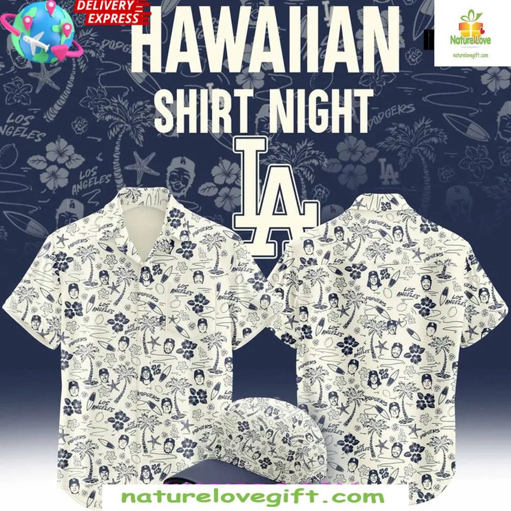 Los Angeles Dodgers Hawaiian Shirt Island Limited Design