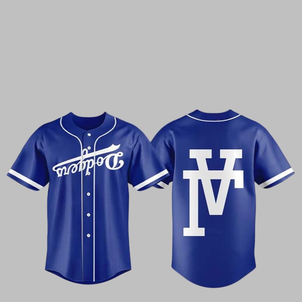 Los Angeles Dodgers STRANGER THINGS Jersey - Grishko.com