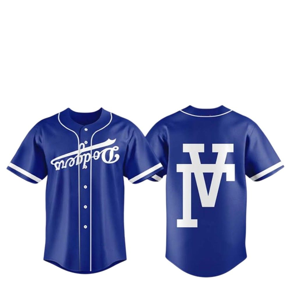 Los Angeles Dodgers STRANGER THINGS Jersey - Grishko.com