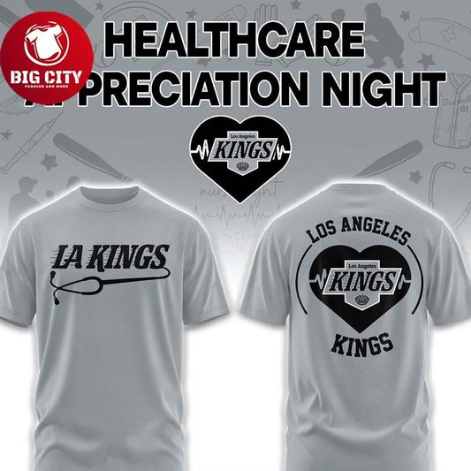Los Angeles Kings Healthcare Appreciation x NHL 2026 Night Two Sided Shirt