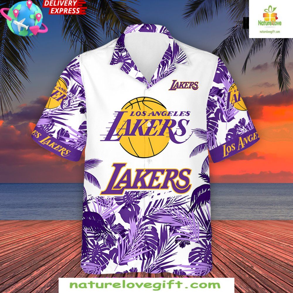 Los Angeles Lakers NBA Champions Hawaiian Shirts