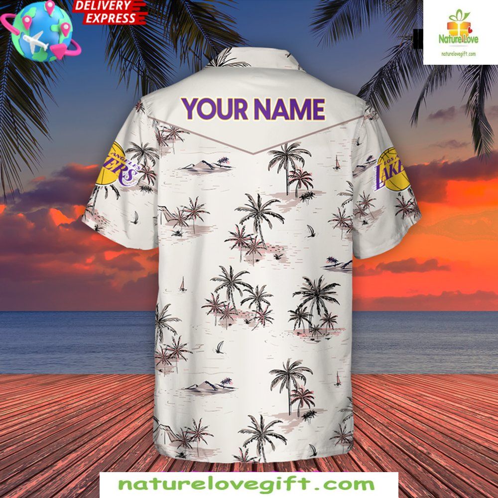 Los Angeles Lakers NBA Champions Hawaiian Shirt