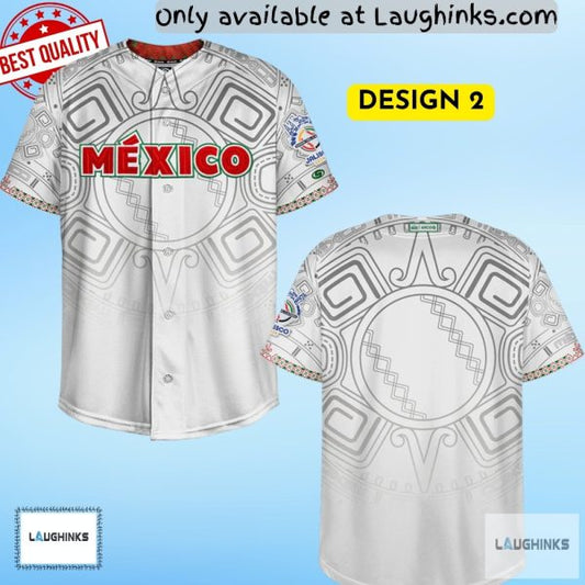 Los Charros De Jalisco Mexico World Baseball Classic Jersey 2026 Full Printed Replica All Colors