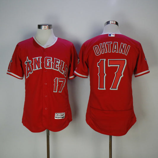 Los Angeles Angels #17 Shohei Ohtani Angels 17 Red Elite