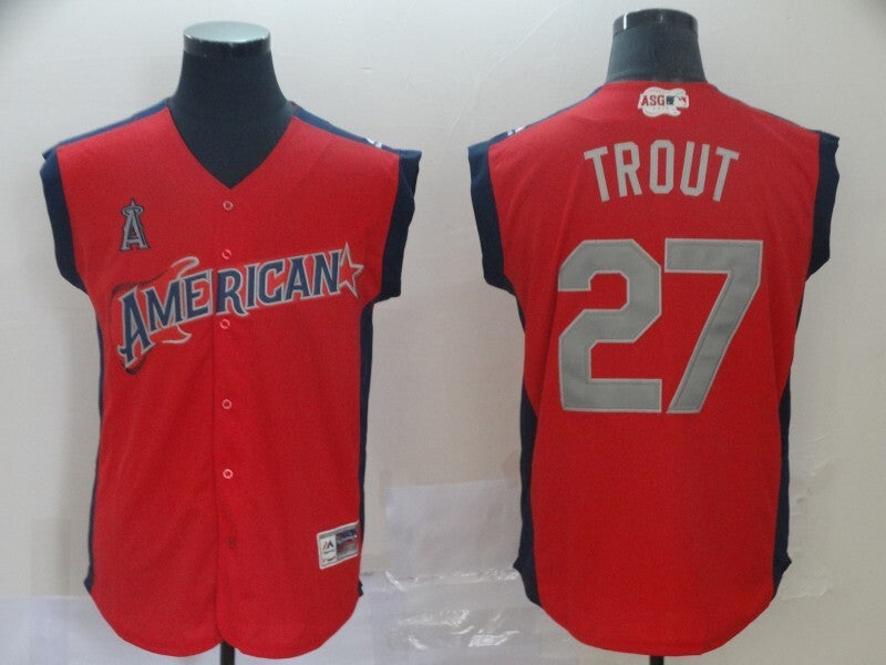 Los Angeles Angels #27 Mike Trout