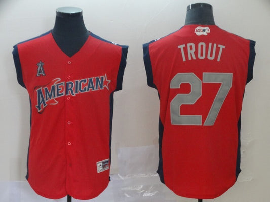 Los Angeles Angels #27 Mike Trout