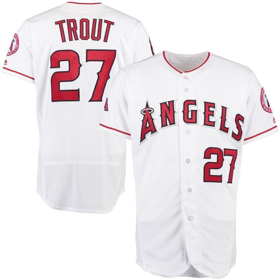 Los Angeles Angels #27 Mike Trout Style 7