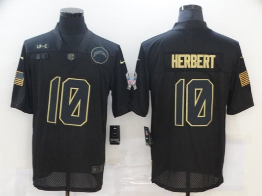 Los Angeles Chargers #10 Justin Herbert 20 Salute 581