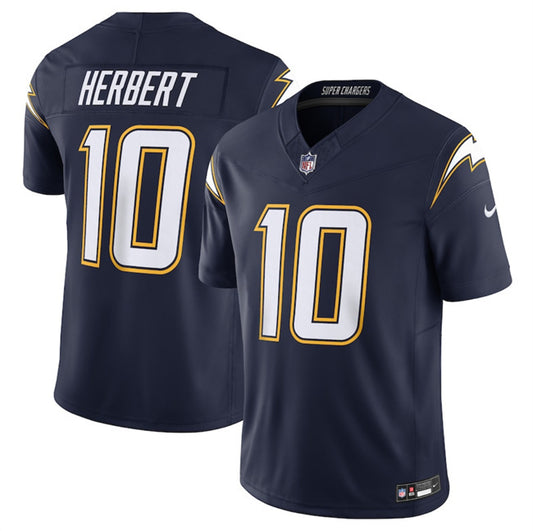Los Angeles Chargers #10 Justin Herbert Navy 2025 F.U.S.E. Alternate Vapor Limited