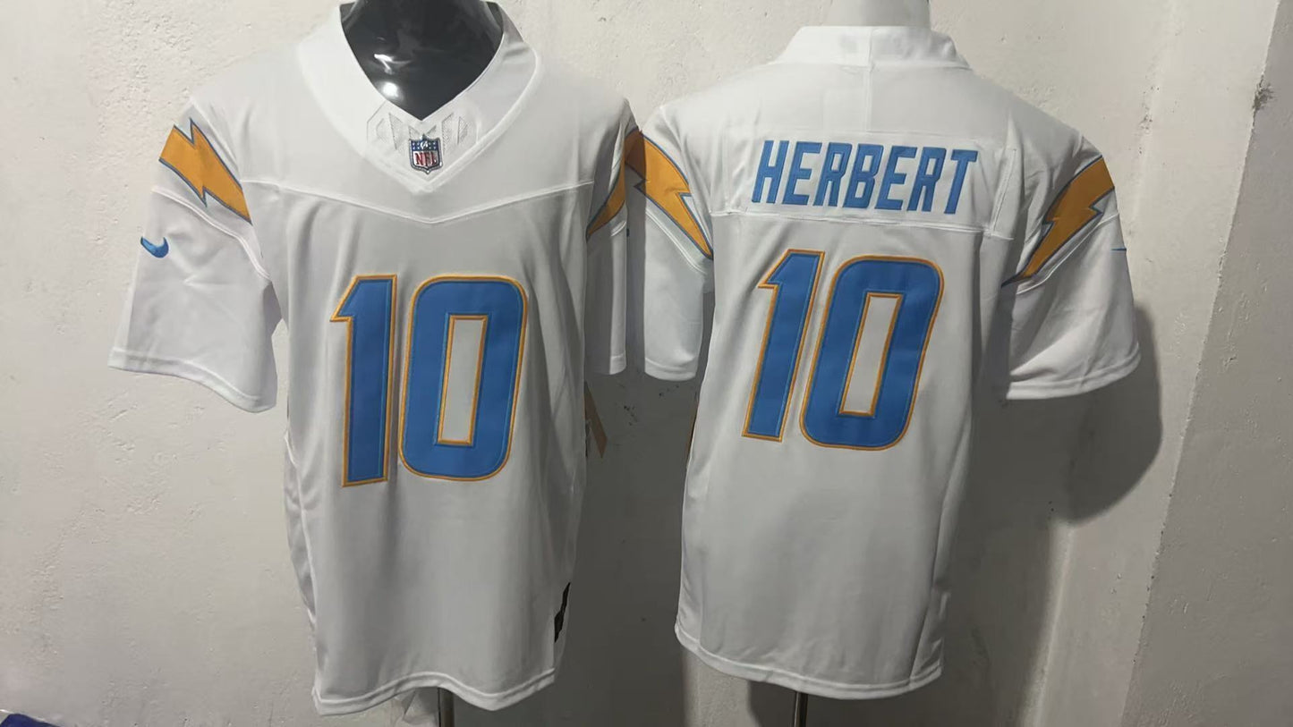 Los Angeles Chargers #10 Justin Herbert Style 2