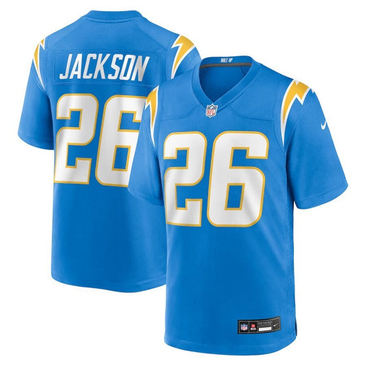 Los Angeles Chargers #26 Donte Jackson Team Game Jersey - Powder Blue