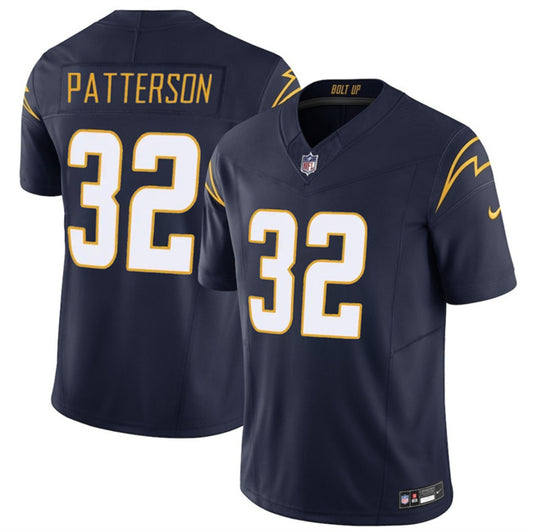 Los Angeles Chargers #32 Jaret Patterson Navy 2025 F.U.S.E. Alternate Vapor Limited