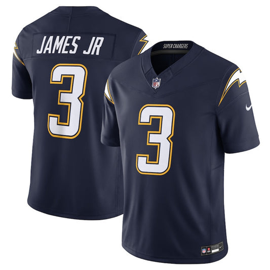 Los Angeles Chargers #3 Derwin James Jr. Navy 2025 F.U.S.E. Alternate Vapor Limited