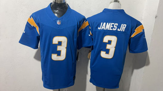 Los Angeles Chargers #3 Derwin James Jr Style 3