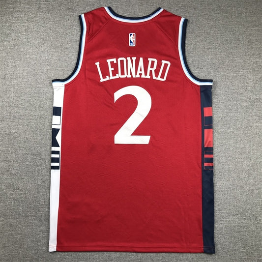 Los Angeles Clippers #2 Kawhi Leonard Clippers 2 Red s-xxl Style 1