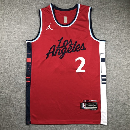 Los Angeles Clippers #2 Kawhi Leonard Clippers 2 Red s-xxl Style 2