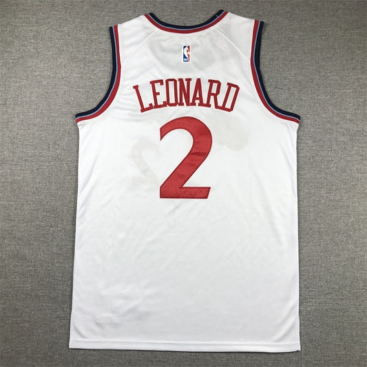 Los Angeles Clippers #2 Kawhi Leonard Clippers 2 White s-xxl Style 1