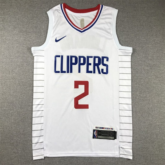 Los Angeles Clippers #2 Kawhi Leonard Clippers 2 White s-xxl Style 4