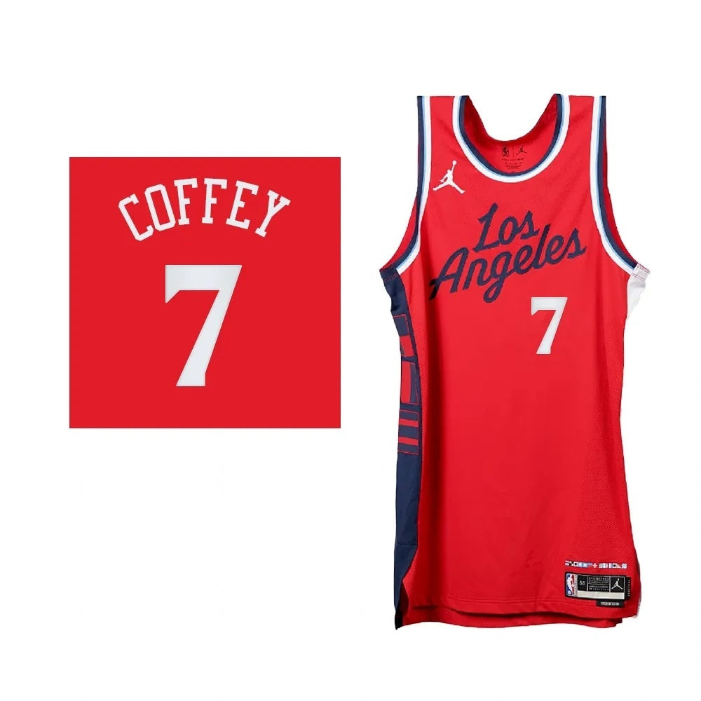 Los Angeles Clippers #7 Amir Coffey 2024-25 Statement Edition Swingman Red
