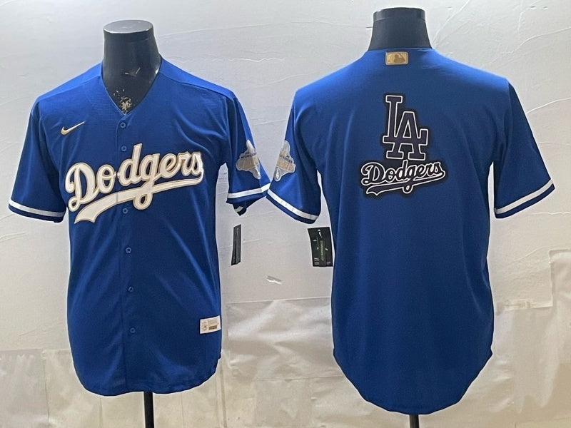 Los Angeles Dodgers Dodgers Blue Gold V2 Style 2