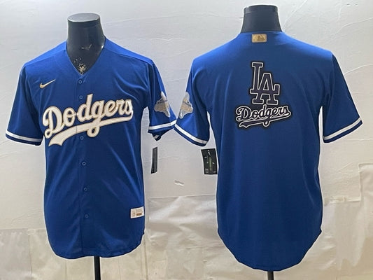 Los Angeles Dodgers Dodgers Blue Gold V2 Style 2