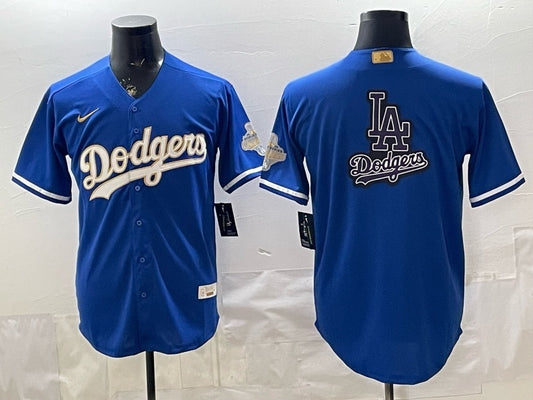 Los Angeles Dodgers Dodgers Blue Gold V2 Style 6