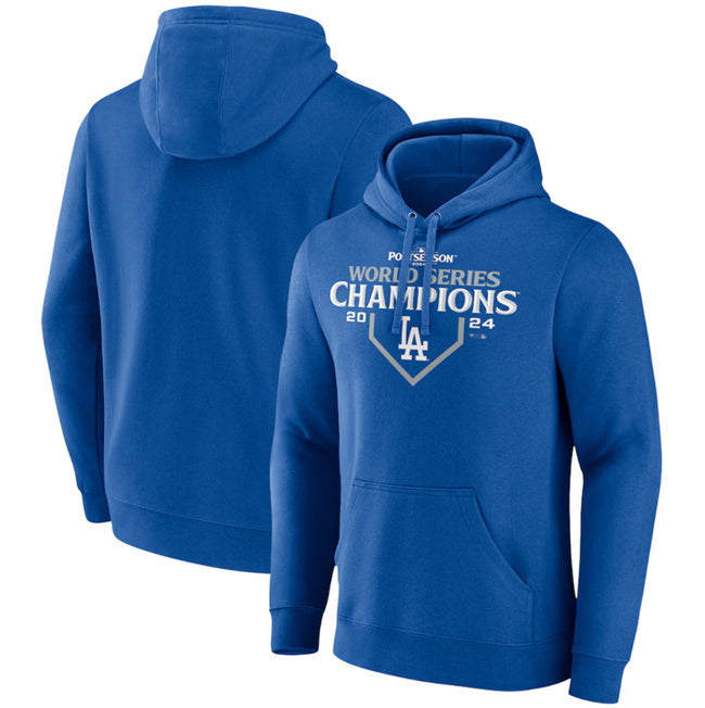 Los Angeles Dodgers Royal 2024 World Series Champions Official Logo Pullover