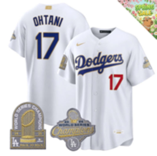 Los Angeles Dodgers #17 Shohei Ohtani Dodgers Platinum V2