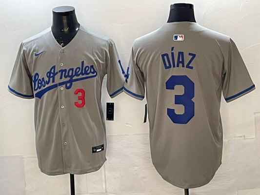 Los Angeles Dodgers #3 Diaz Dodgers Adult Style 1