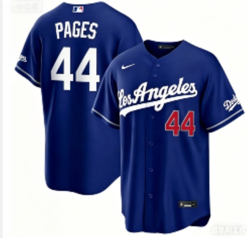 Los Angeles Dodgers #44 Andy Pages Dodgers English