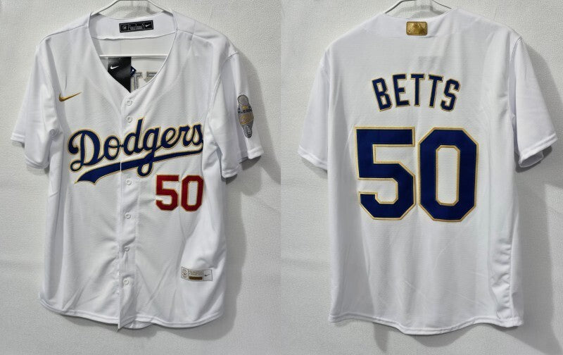 Los Angeles Dodgers #50 Mookie Betts mlb New
