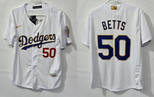 Los Angeles Dodgers #50 Mookie Betts mlb New