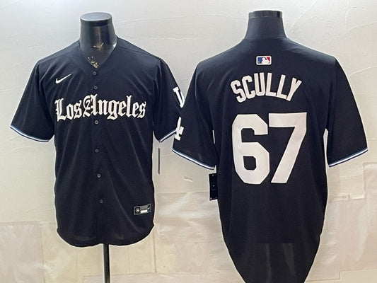 Los Angeles Dodgers #67 Vin Scully Dodgers 8 Edition