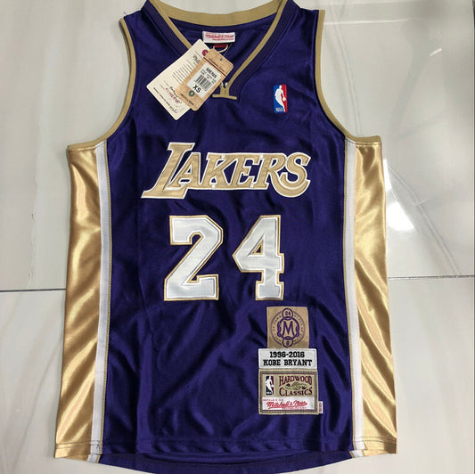 Los Angeles Lakers #24 Kobe Bryant Kobe 2020 Edition Purple Jersey Style 2