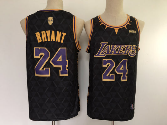 Los Angeles Lakers #24 Kobe Bryant Kobe Collaboration Panthers