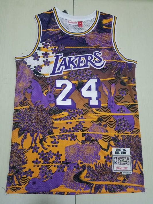 Los Angeles Lakers #24 Kobe Bryant Lakers 24 Limited s-xxl Style 2