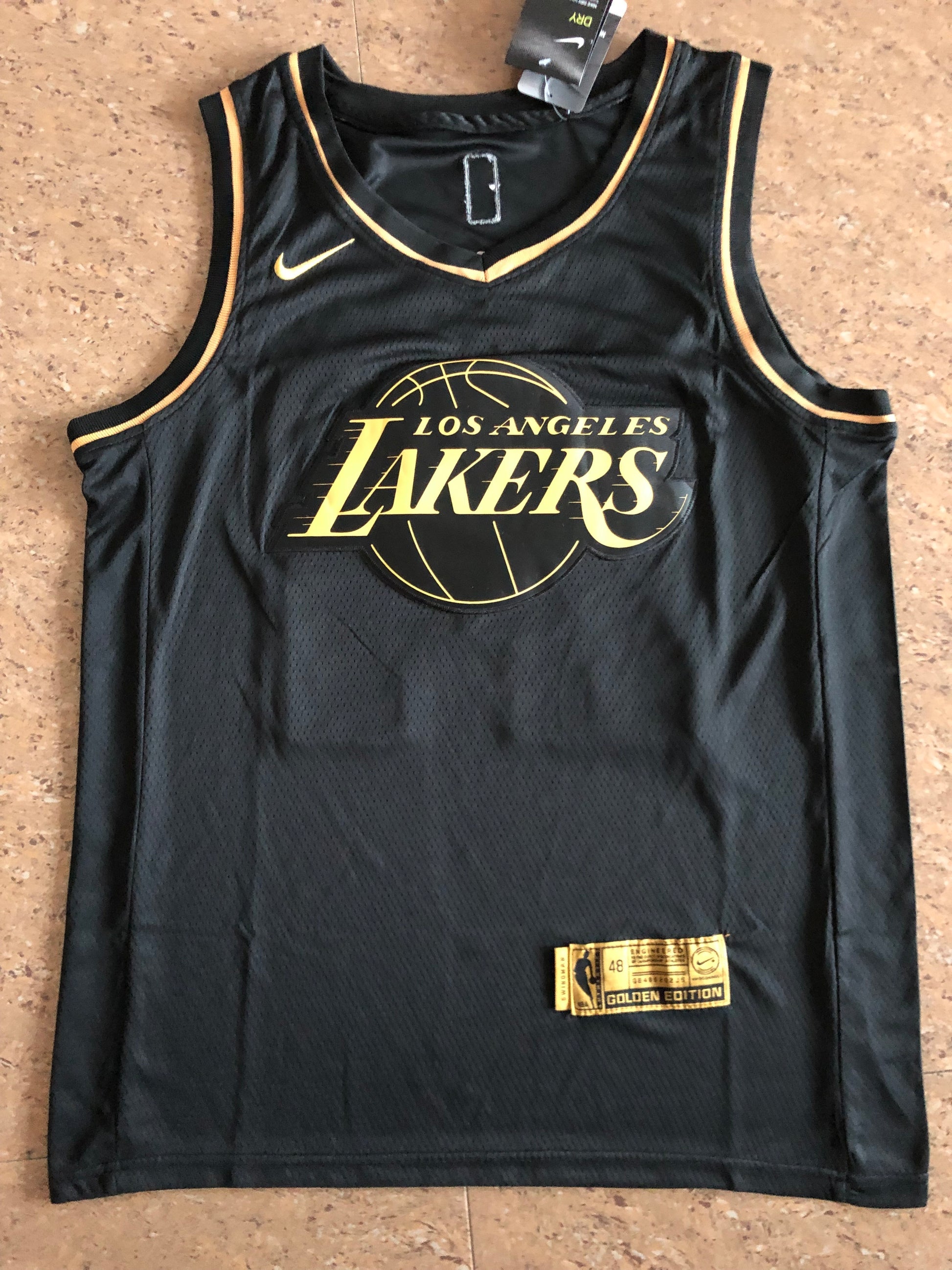 Los Angeles Lakers #24 Kobe Bryant Lakers 24# Kobe Yellow Edition Jersey Style 1