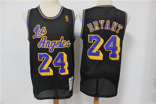 Los Angeles Lakers #24 Kobe Bryant Lakers #23, #24 Classic Retro Limited Edition Black