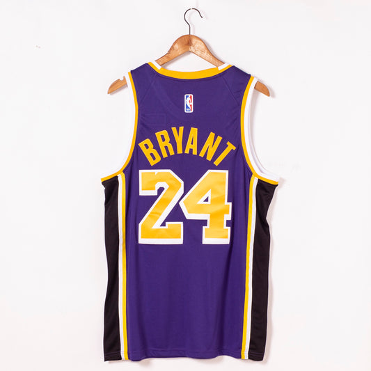 Los Angeles Lakers #24 Kobe Bryant New Lakers 24 # Purple 2021 Edition Style 1