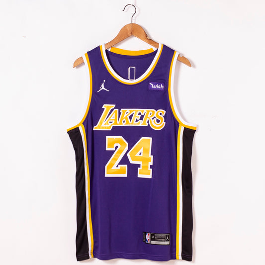 Los Angeles Lakers #24 Kobe Bryant New Lakers 24 # Purple 2021 Edition Style 2