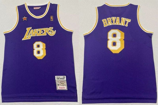 Los Angeles Lakers #8 Kobe Bryant Lakers Kobe 1998 All-Star Purple Jersey