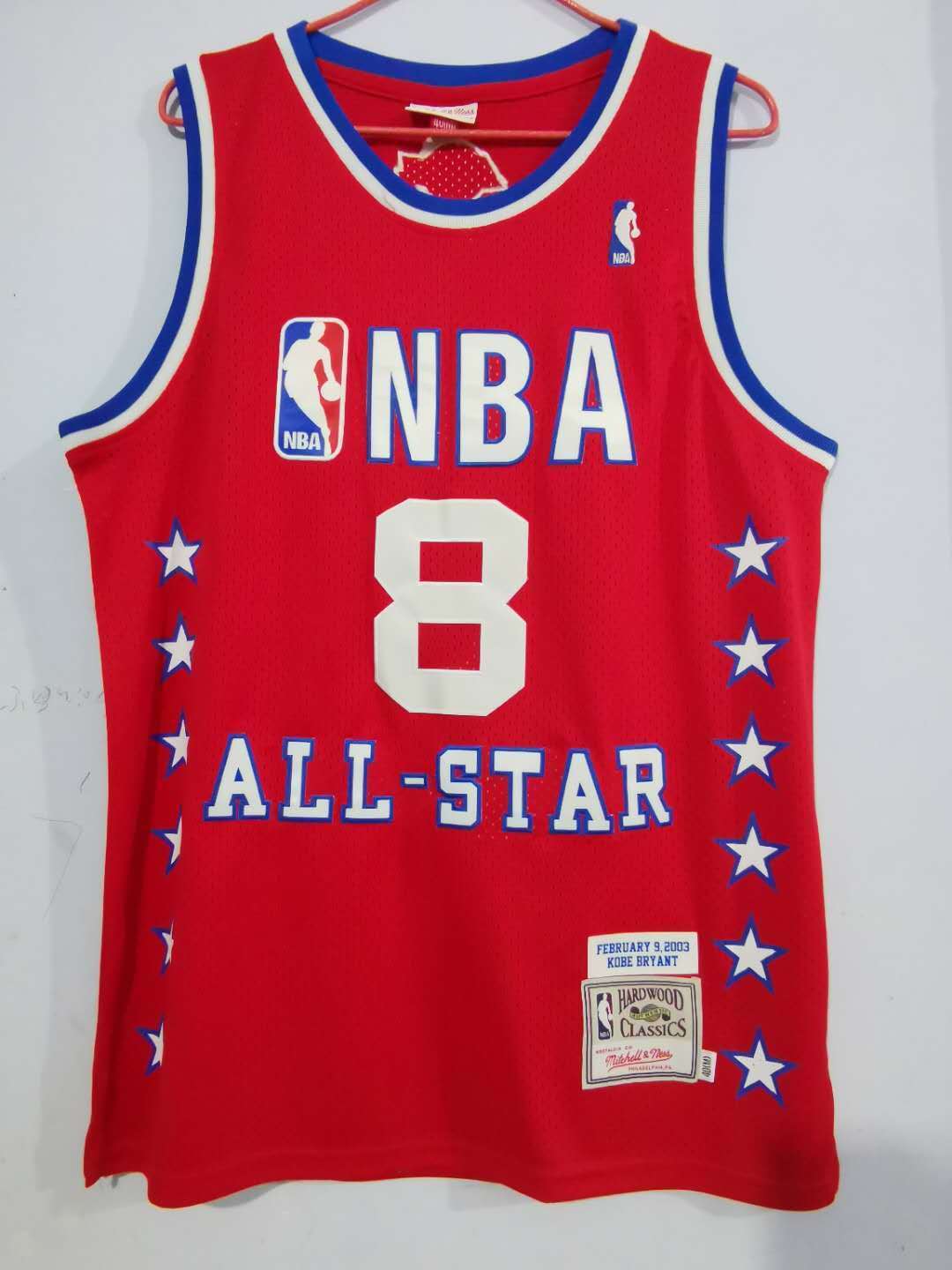 Los Angeles Lakers #8 Kobe Bryant Mitchell&Ness Kobe 03 All-Star Style 2