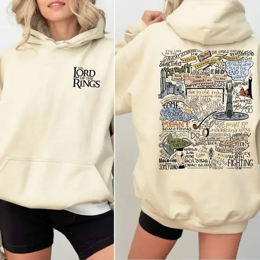 Lotr Shirt,Sam's Speech Sweatshirt, Lord Rings Tee,The Hobbit Shirt, Gandalf The Grey, Fantasy Book Shirt Cotton Fit...