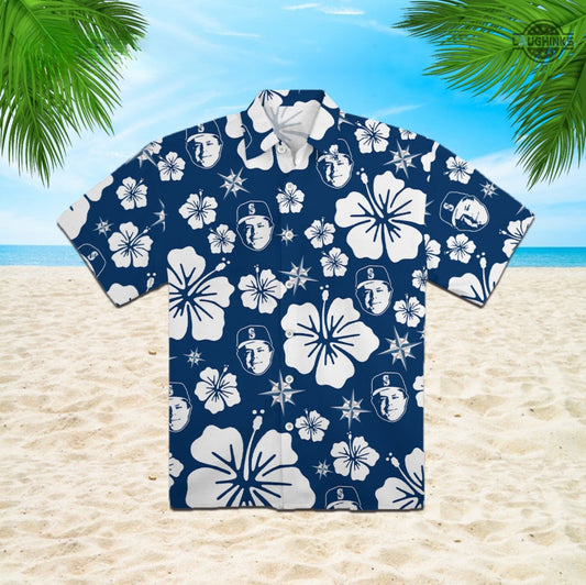 Lou Piniella Mariners Aloha Shirt Mlb Seattle Mariners Hawaiian Shirt Night 2023 NEW