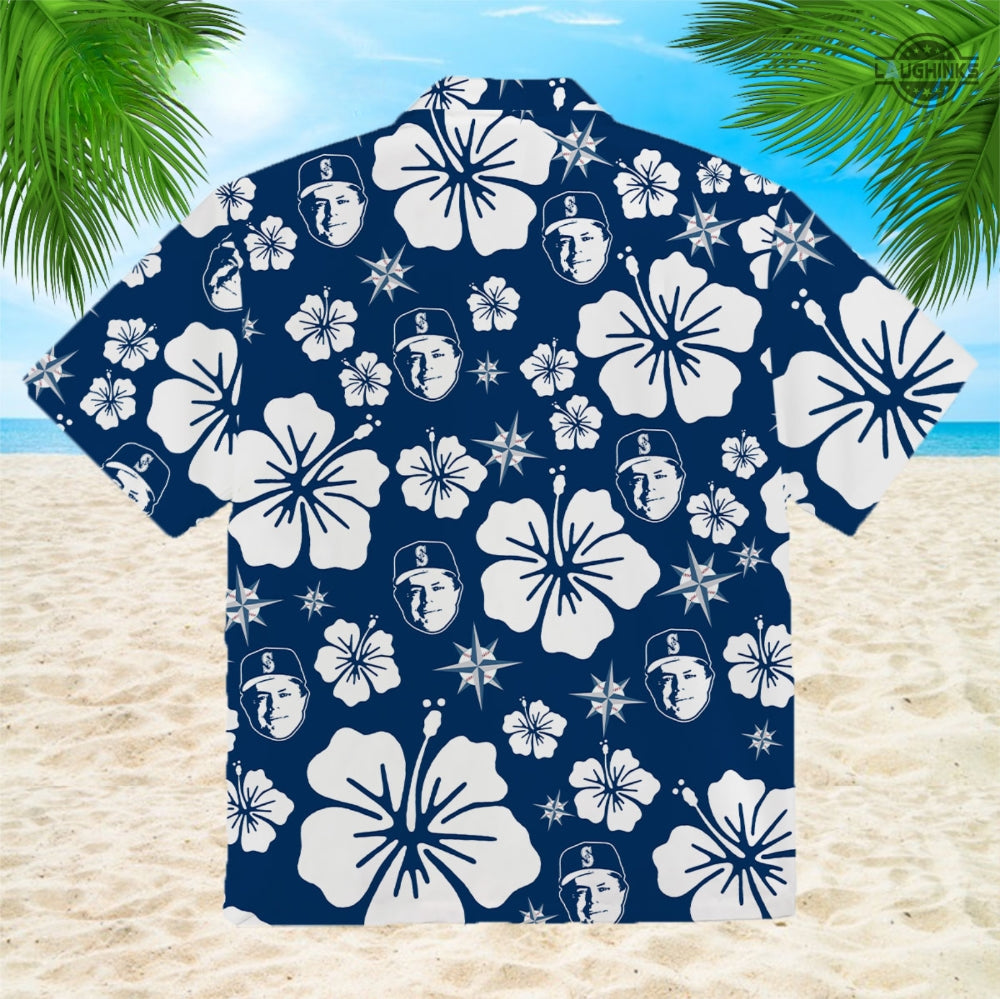 Lou Piniella Mariners Aloha Shirt Mlb Seattle Mariners Hawaiian Shirt Night 2023 NEW