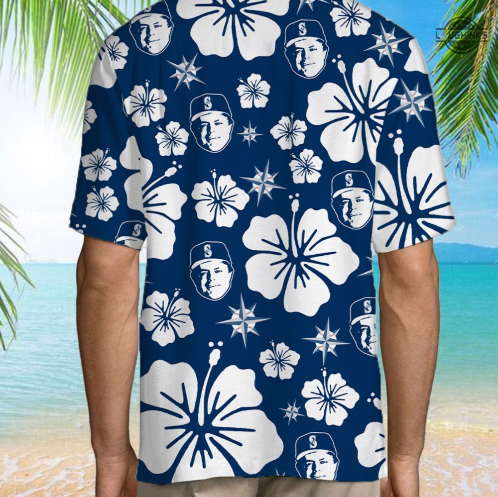 Lou Piniella Mariners Aloha Shirt Mlb Seattle Mariners Hawaiian Shirt Night 2023 NEW