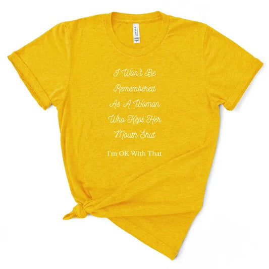 Loud Mouth Woman Tshirt Hoodie, Sweatshirt | InkThreadWorks.com